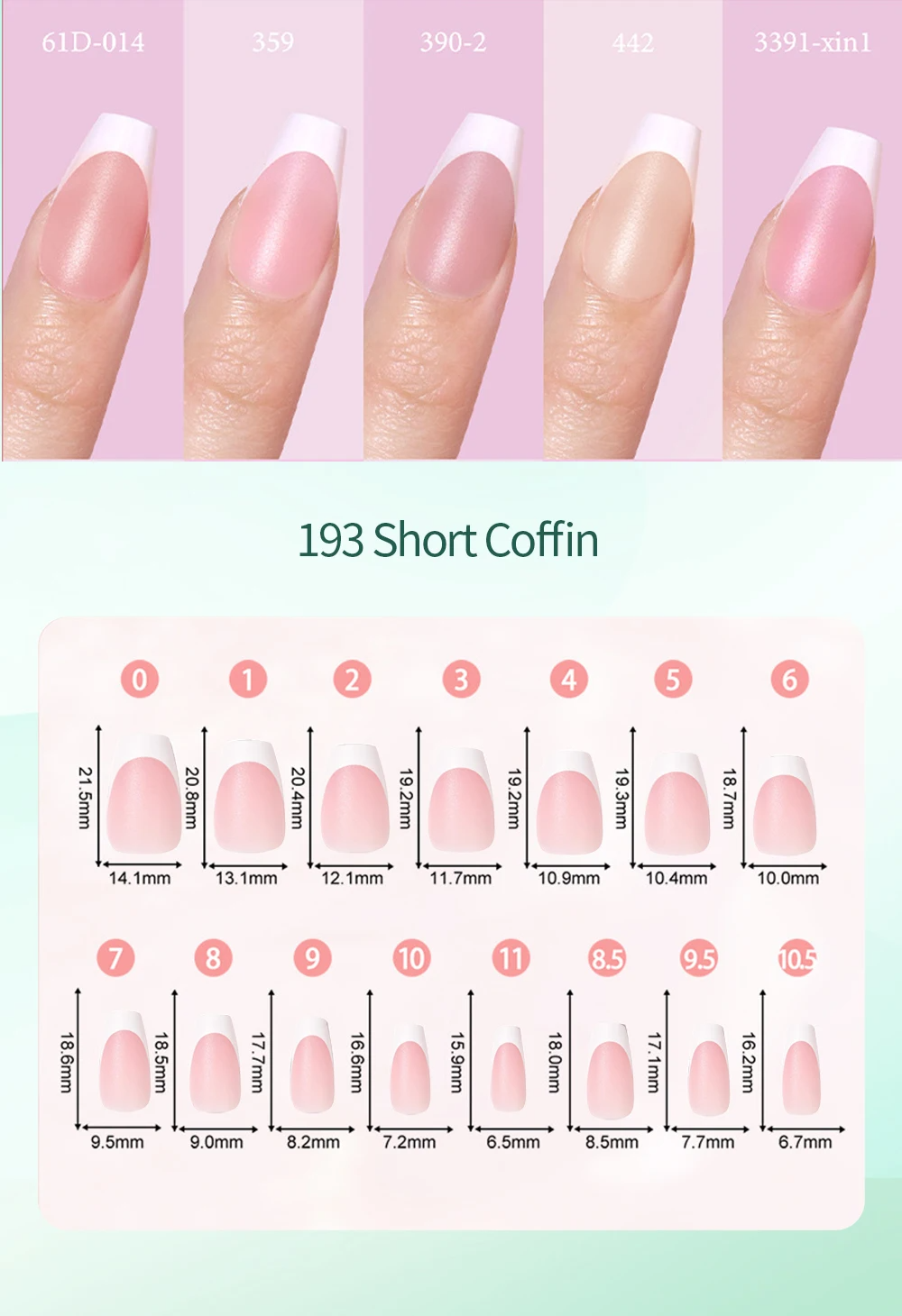 Press on Nails Gel Nail Tips 450PCS Pre-Colored Soft Gel X Almond Fake Nails with Designs DIY Nail Extensions