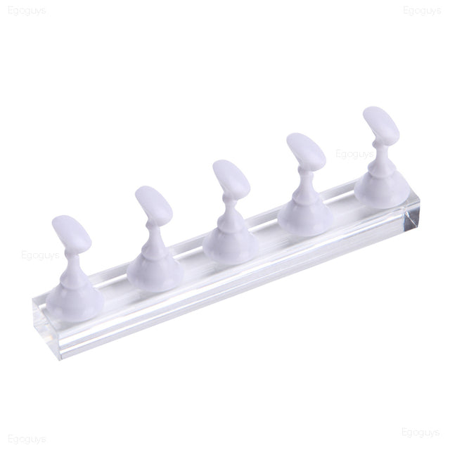 5pcs False Nail Tips Practice Display Stand Chess Board Magnetic Practice Holder Set Polish Gel Color Display Stand Tool