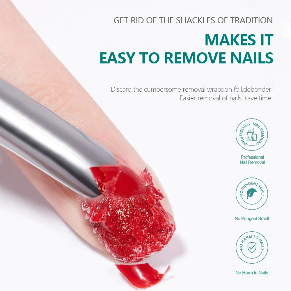 Magic Remover Nail Gel Polish Clean Fast Remover Within 3-5 MINS UV Gel Polish Magic Burst Nail Gel Remover Tool 15ml