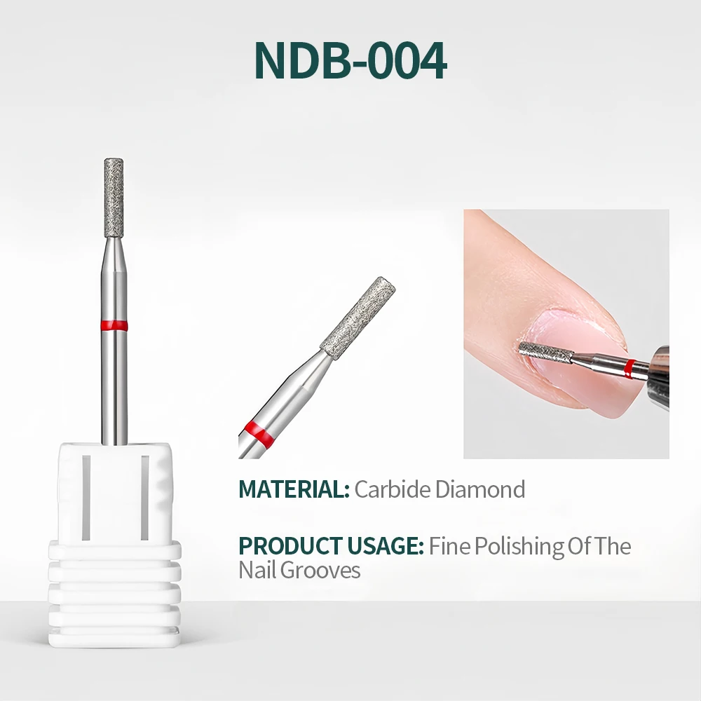 Nail Drill Bits,Tungsten Carbide Diamond Manicure Cuticle Nail Cutter Grinding Drill Machine For Nail Files Art Tools