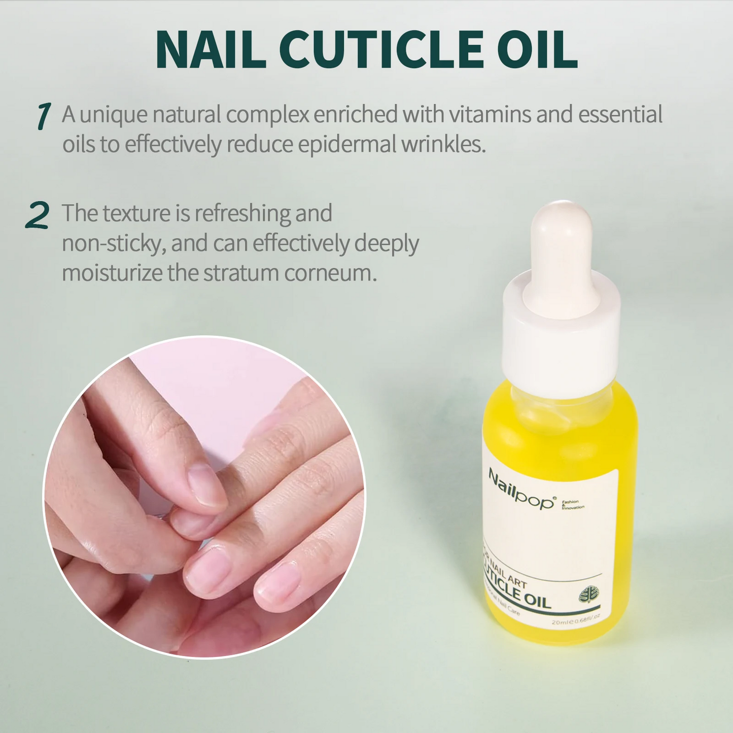 Cuticle Oil and Cuticle Remover Set Professional 2 in 1 Nail Care Kit for Cuticle Strengthener Soften Repairng Manicure