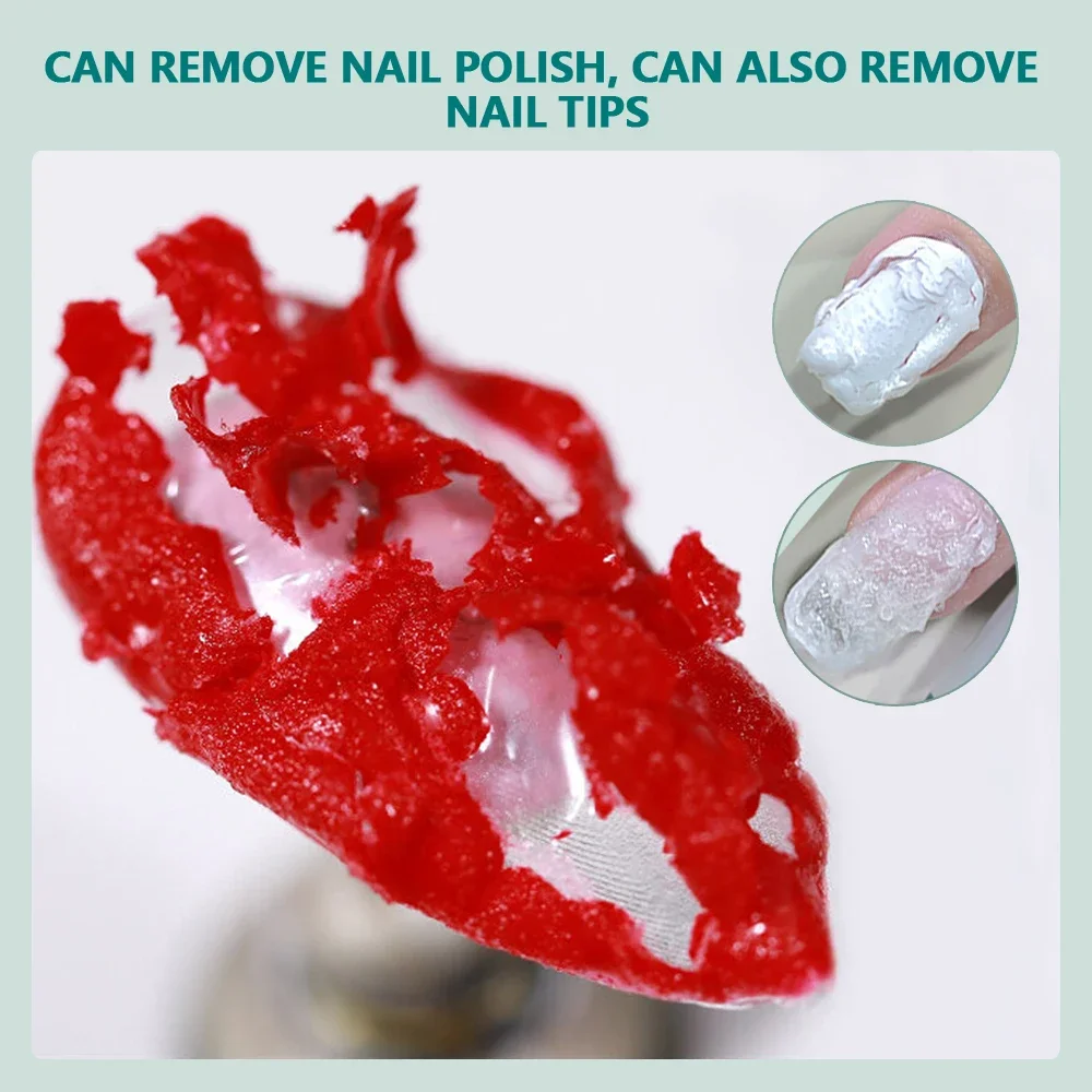 Magic Remover Nail Gel Polish Clean Fast Remover Within 3-5 MINS UV Gel Polish Magic Burst Nail Gel Remover Tool 15ml