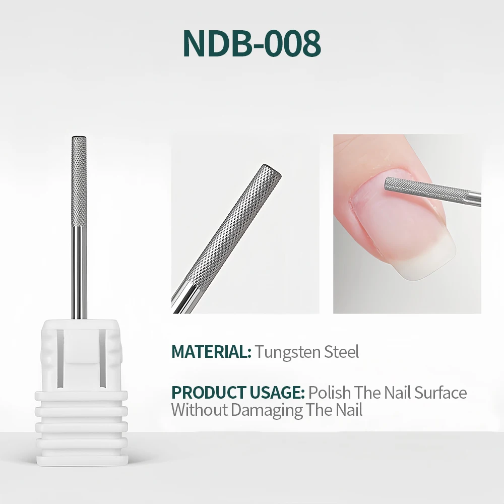 Nail Drill Bits,Tungsten Carbide Diamond Manicure Cuticle Nail Cutter Grinding Drill Machine For Nail Files Art Tools