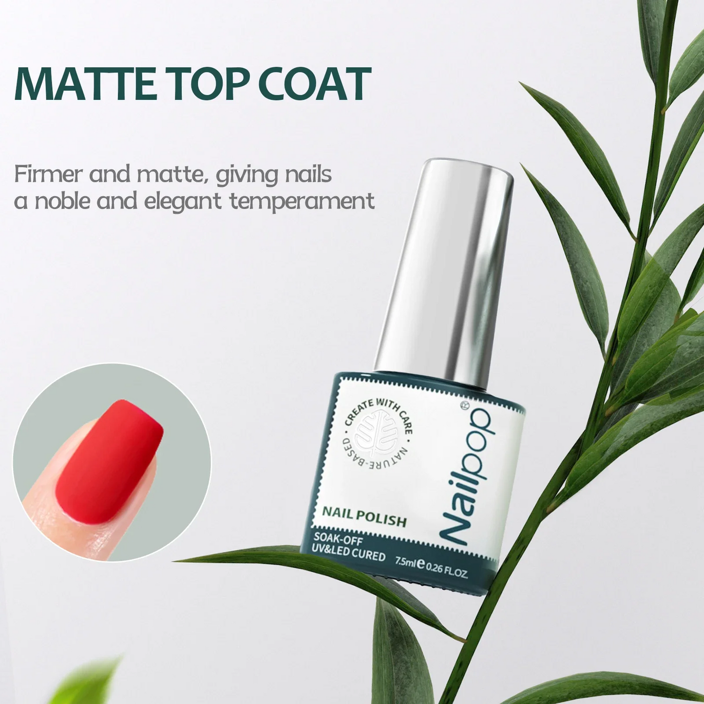 3 IN 1 Base Coat Nail Tips Glue Gel Polish Top Coat Function Gel Soak Off UV 7.5ml Glass Bottle Nail Prep Dehydrator Gel