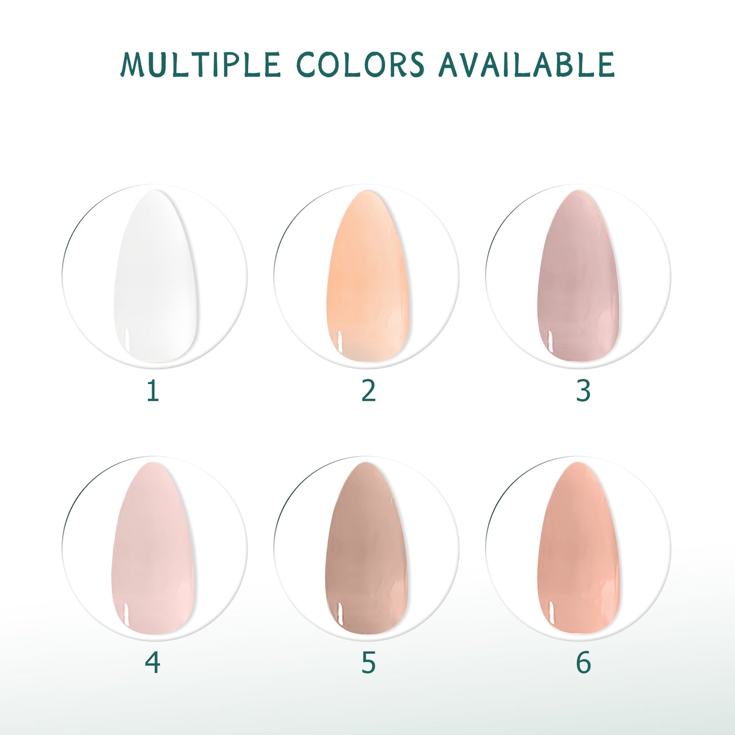 Nailpop 112Pcs Skin Tones Press on Nails Coffin Fake Nails 14 Sizes Nude Soft Gel Nail Tips Glossy Acrylic Nails No Need to File