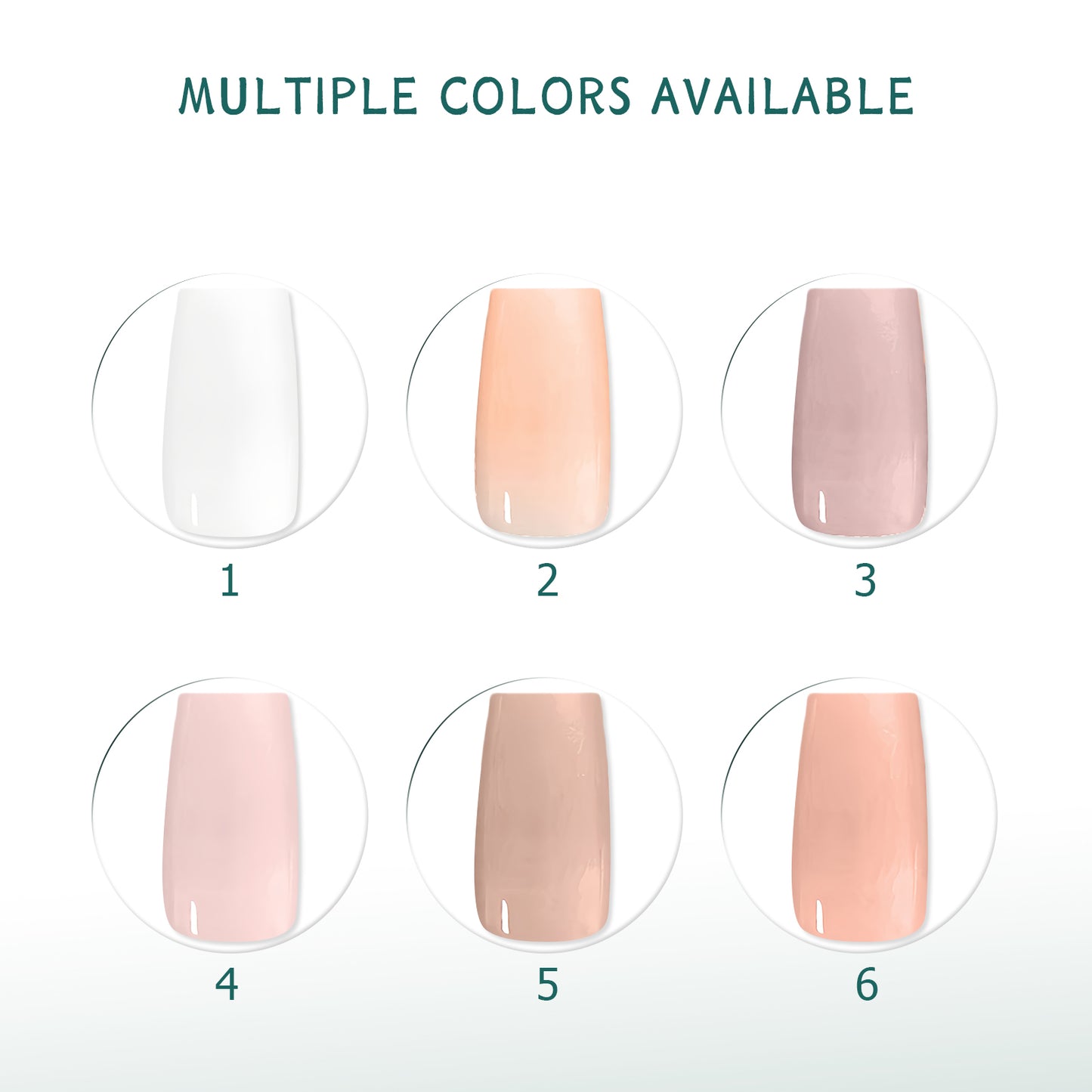 Nailpop 112Pcs Skin Tones Press on Nails Coffin Fake Nails 14 Sizes Nude Soft Gel Nail Tips Glossy Acrylic Nails No Need to File