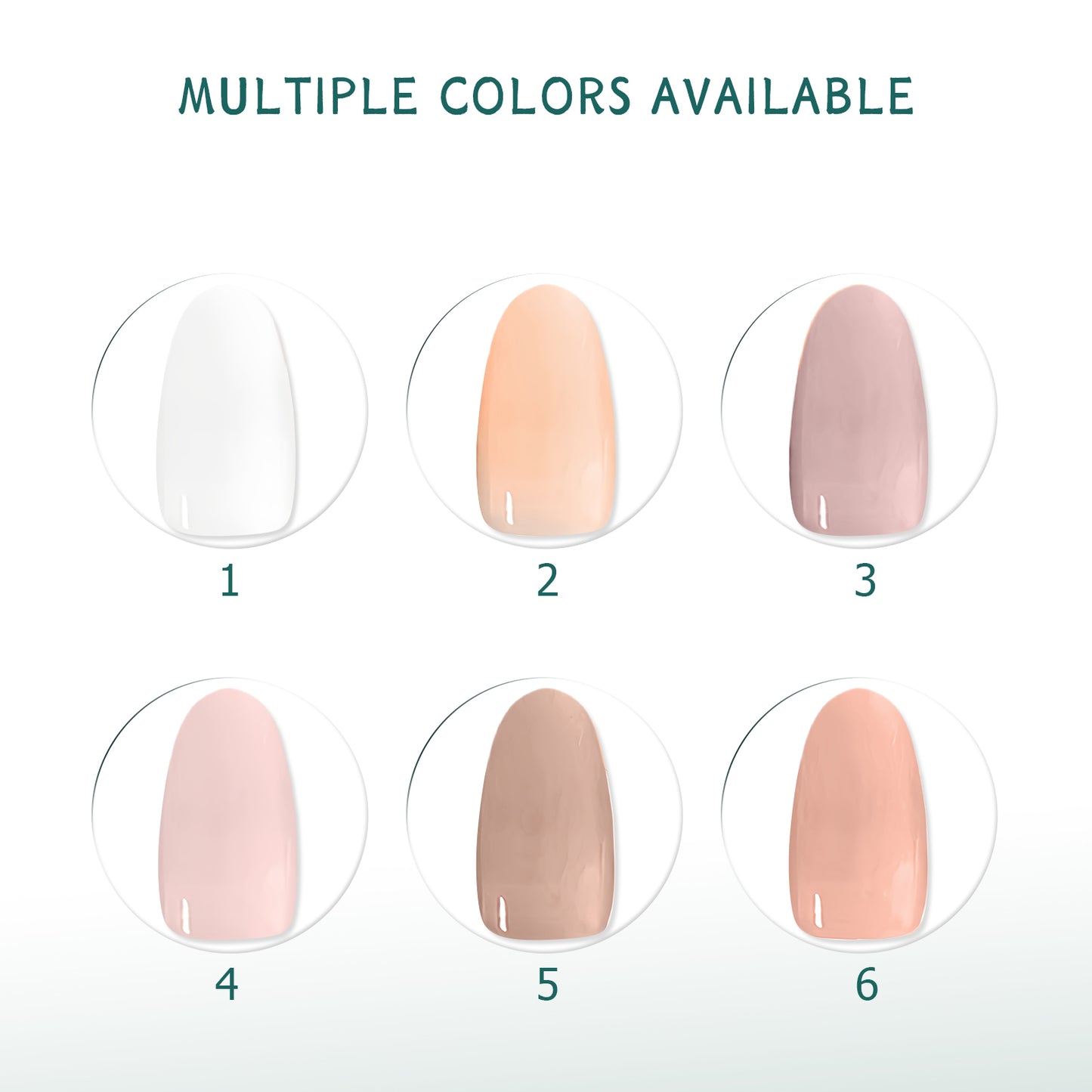 Nailpop 112Pcs Skin Tones Press on Nails Coffin Fake Nails 14 Sizes Nude Soft Gel Nail Tips Glossy Acrylic Nails No Need to File